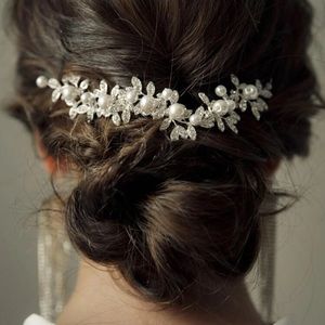 Faux Pearl bridal hair accessory